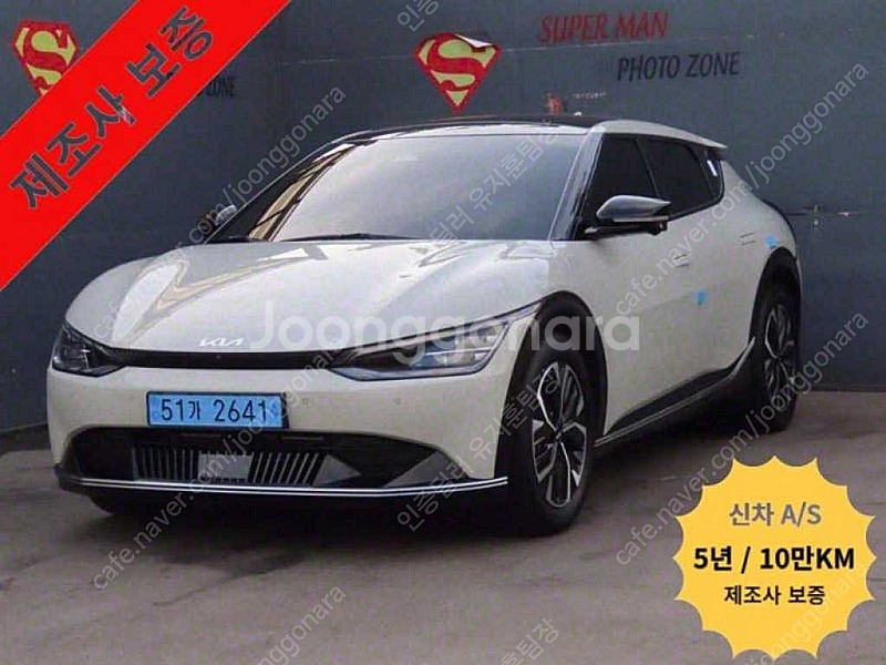 EV6 중고 EV6 중고차 회색 2022년식 71,149km 롱레인지 AWD 어스 중고자동차--0